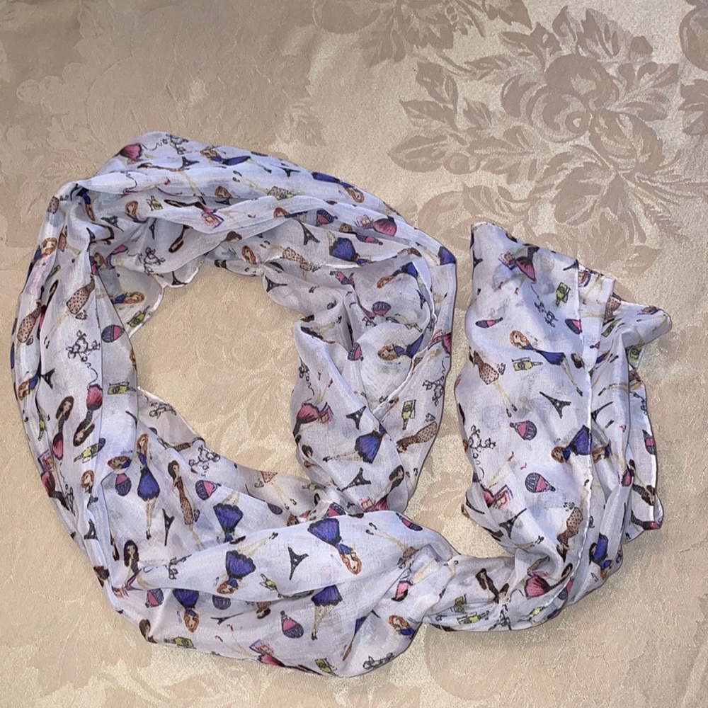 Joico Scarf - Poodles - Eiffel Tower - France